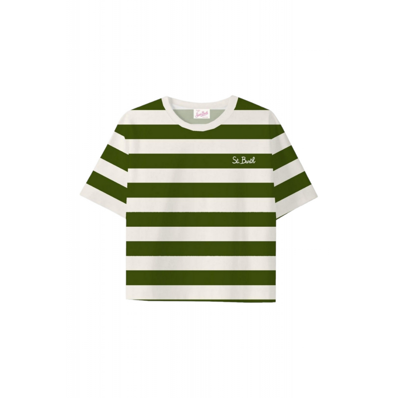 Mc2 Saint Barth T-Shirt und Polo Militare/bianco