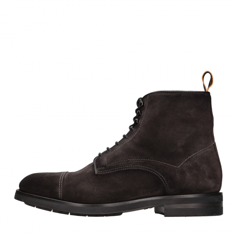 Santoni Stiefel Schwarz