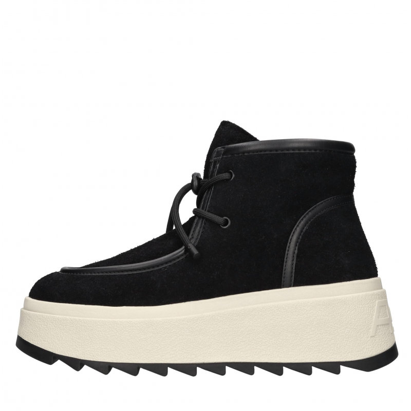 Ash Stiefel schwarz