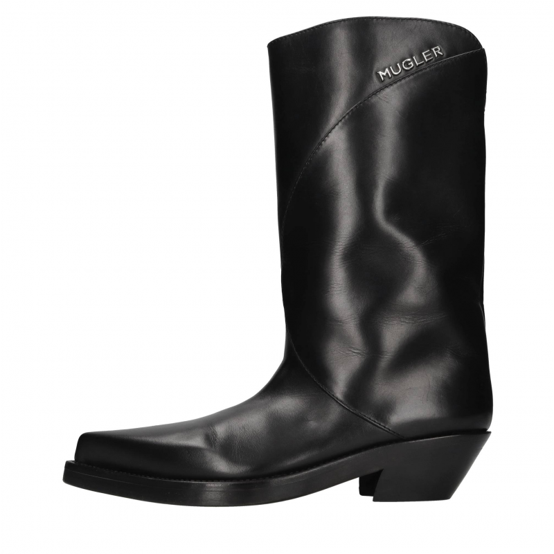 Mugler Stiefel schwarz