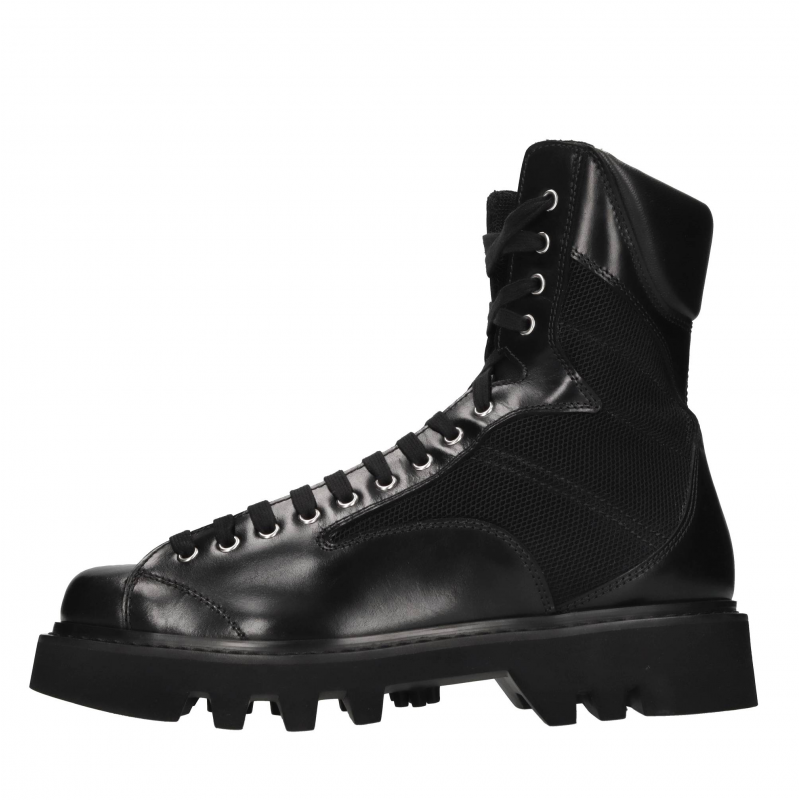 Mugler Stiefel schwarz