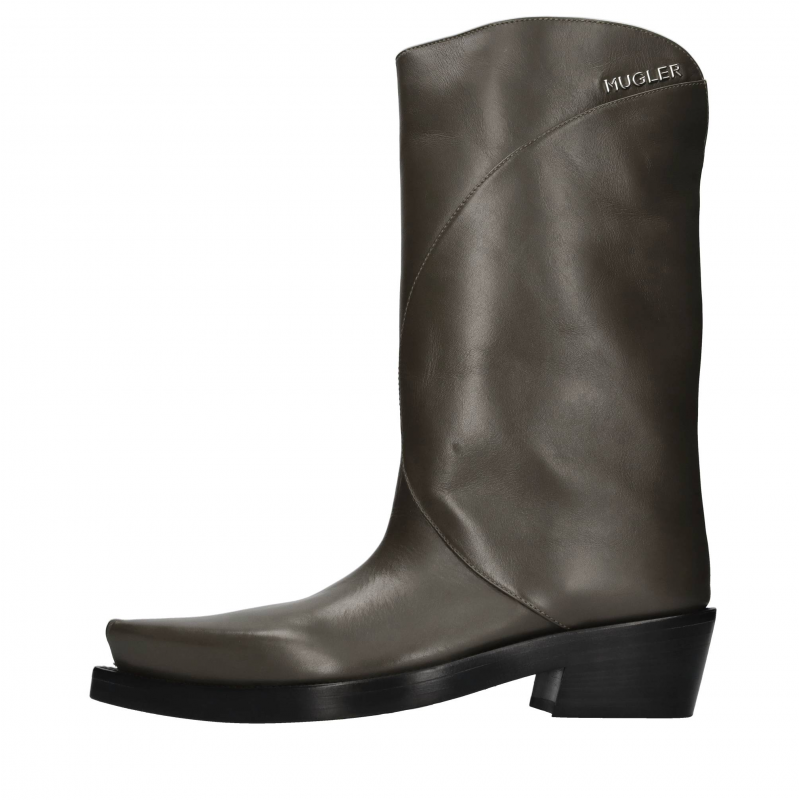 Mugler Schwarze Stiefel