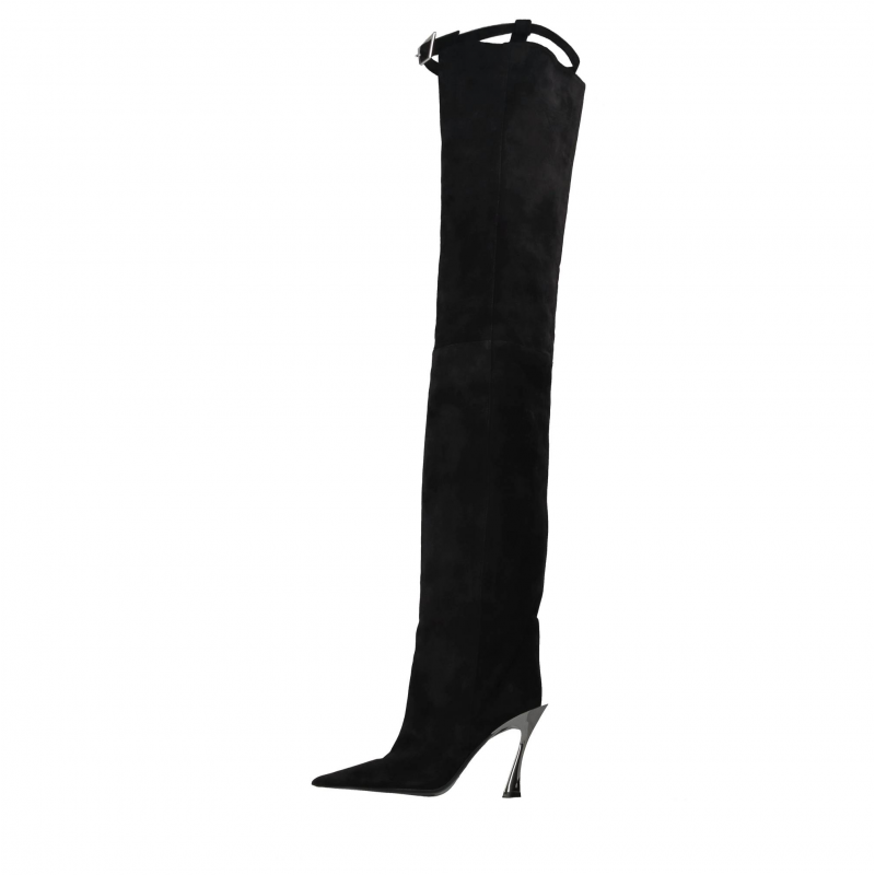 Mugler Stiefel schwarz