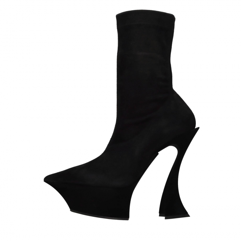 Mugler Stiefel schwarz