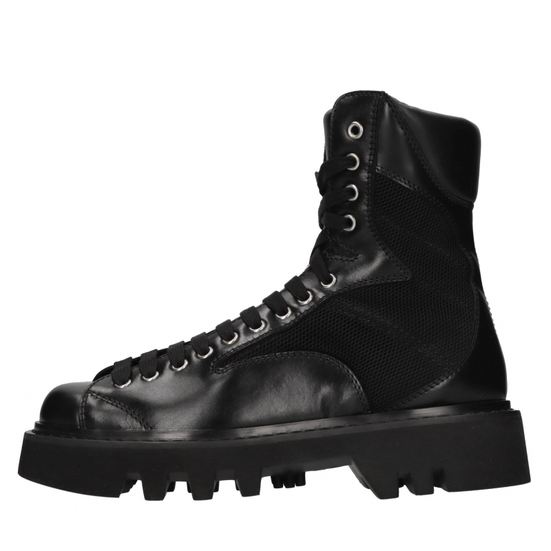 Mugler Stiefel schwarz