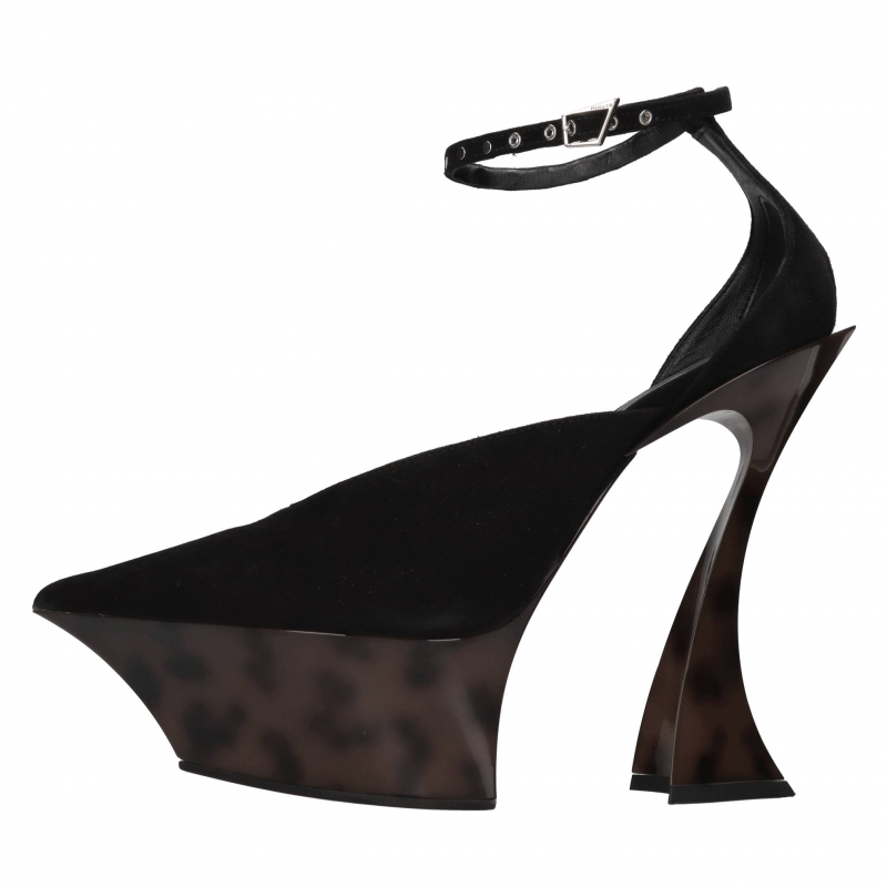 Mugler Schuhe mit schwarzem Absatz