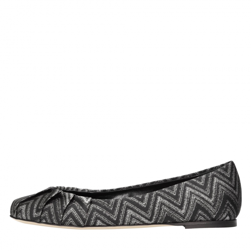 Graue Missoni-Halbschuhe