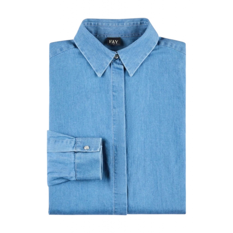 Fay Shirts Denim mittel