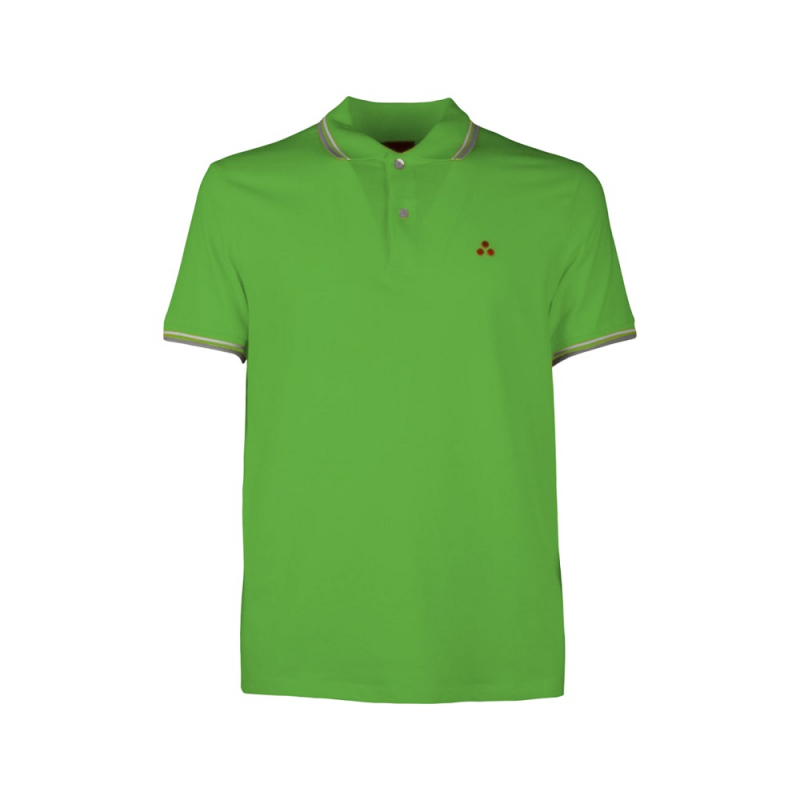 Peuterey T-Shirt und Polo Verde fluo