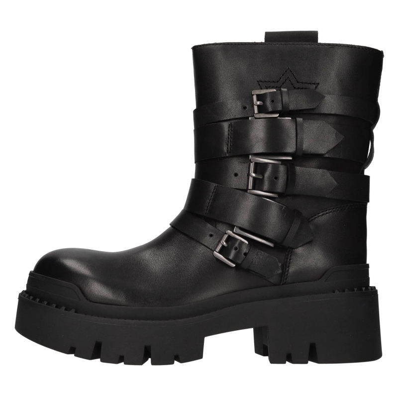 Ash Stiefel schwarz