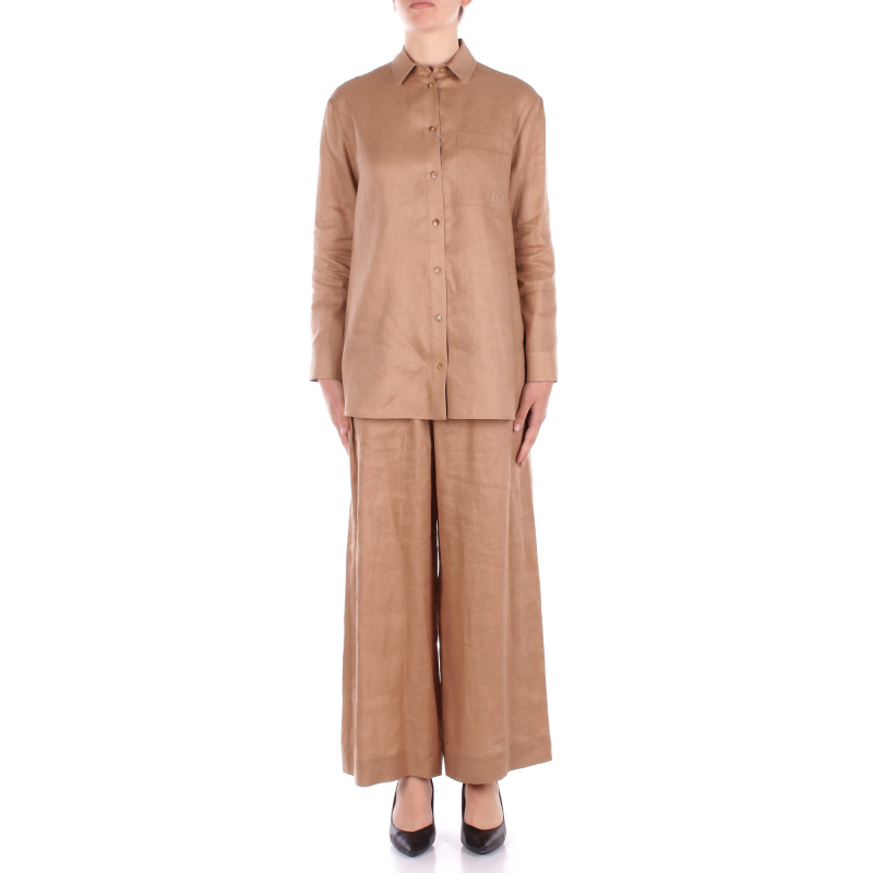 Mm Max Mara Shirts Cammello