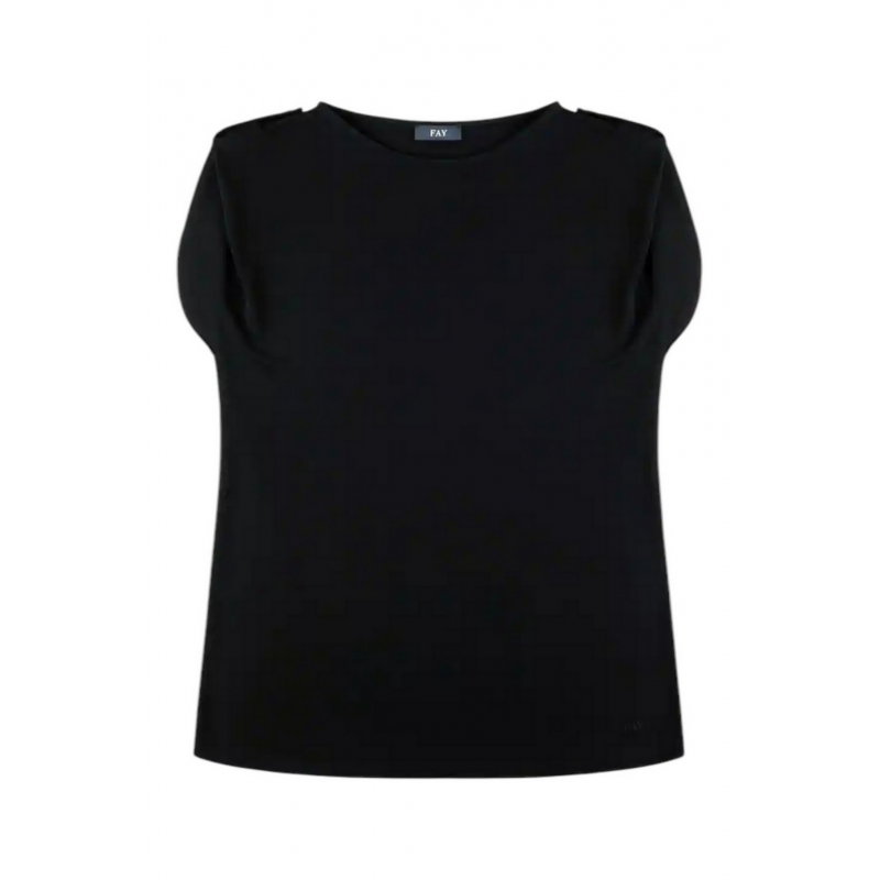 Fay T-Shirts und Polo Black