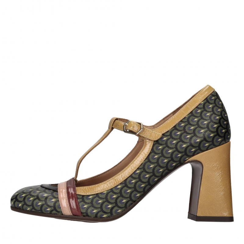 Chie Mihara Schuhe mit mehrfarbigem Absatz
