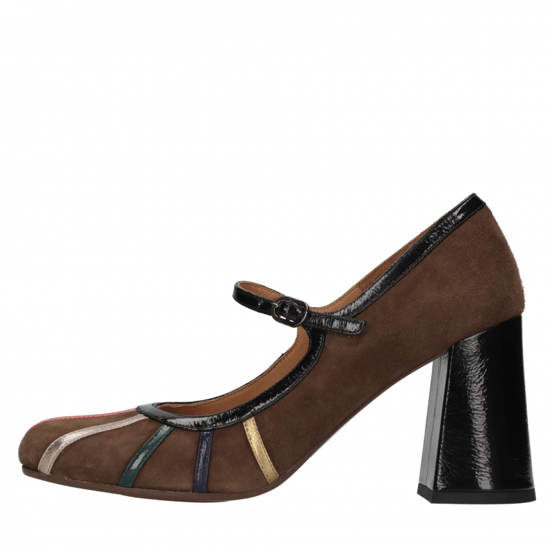 Chie Mihara Schuhe mit mehrfarbigem Absatz