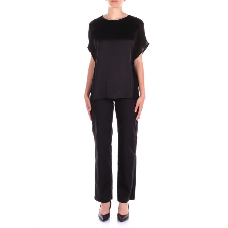 Manila Grace Schwarze Hose