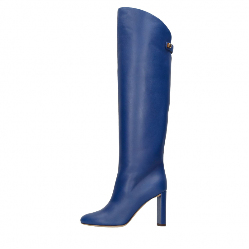 Skorpios Blaue Stiefel