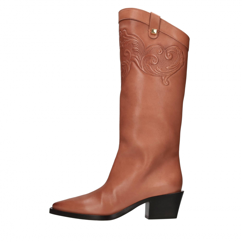 Skorpios Schwarze Stiefel
