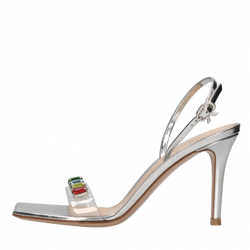 Gianvito Rossi Sanduhren Silber