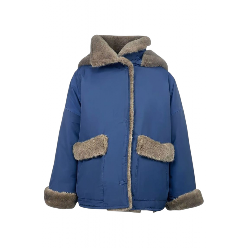 Collection Privee Blaue/braune Jacken