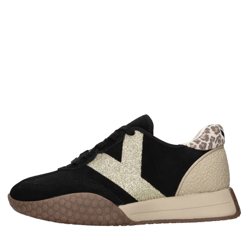 Keh Noo Schwarze Sneaker