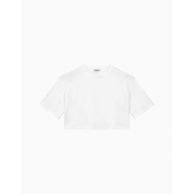 Dondup T-Shirt und Polo Bianco
