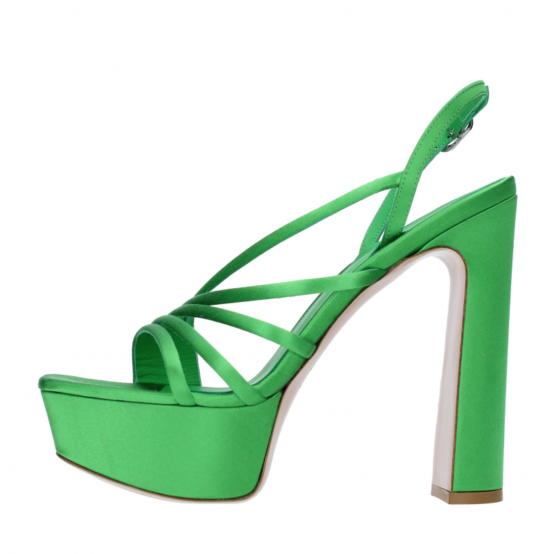 Le Silla Grune Sandalen