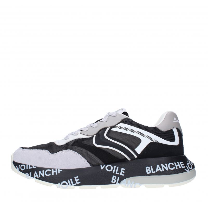 Voile Blanche Sneakers Schwarz WeiB Grau