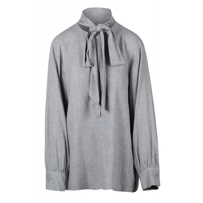 La Femme Blanche - Hemd - 461710 - Grau