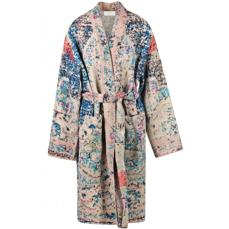 La Femme Blanche - Kimono - 470161 - Grau/Erdol