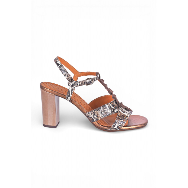Chie Mihara - Sandalen - 470328 - Creme/Chocolate