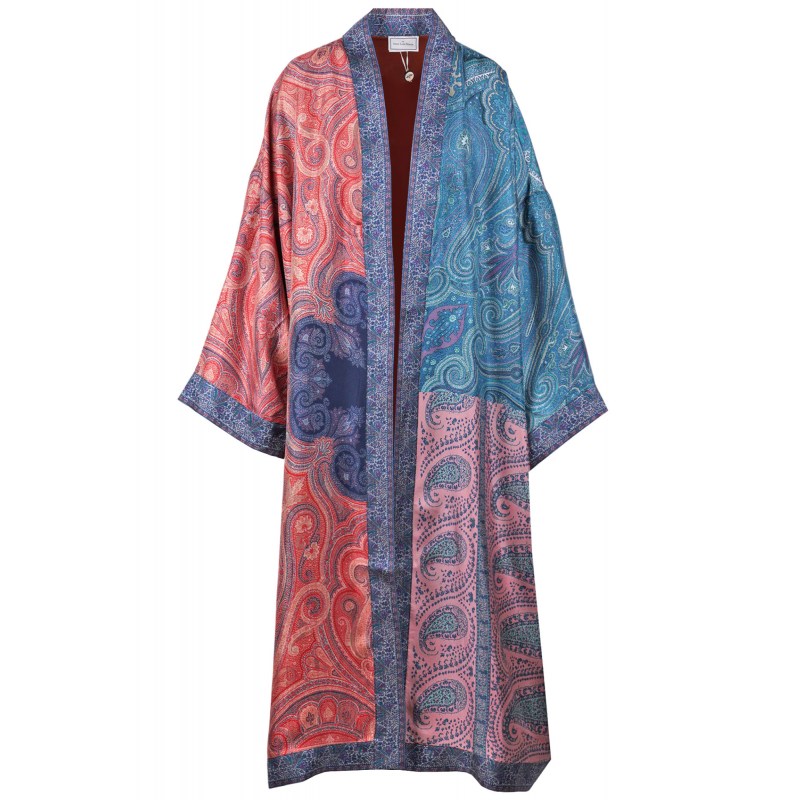 Pierre-louis Mascia - Kimono - 470087 - Rot/Blu