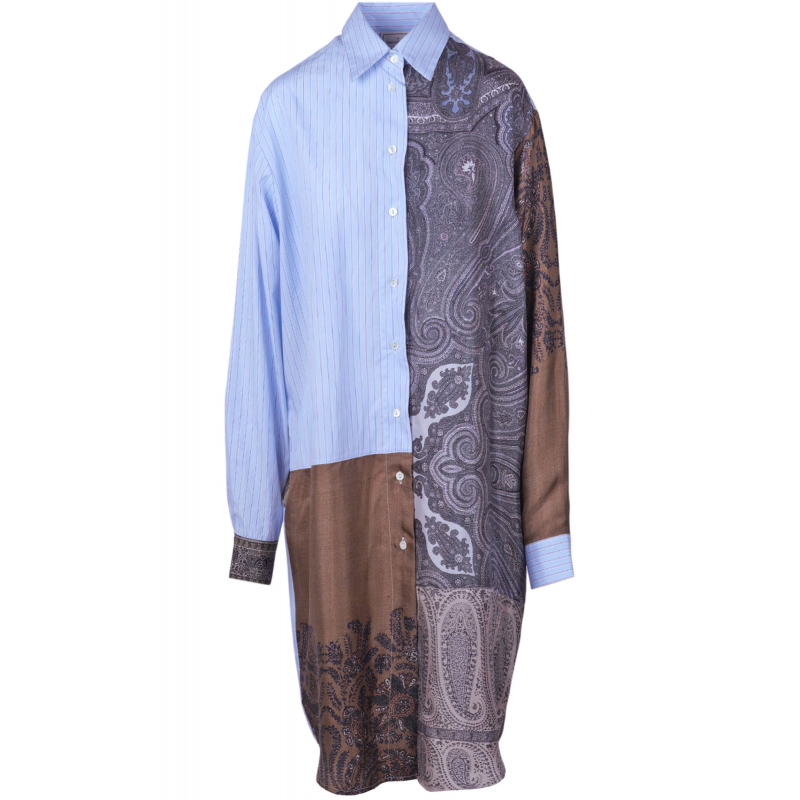 Pierre-louis Mascia - Hemd - 470091 - Blaue Fantasie
