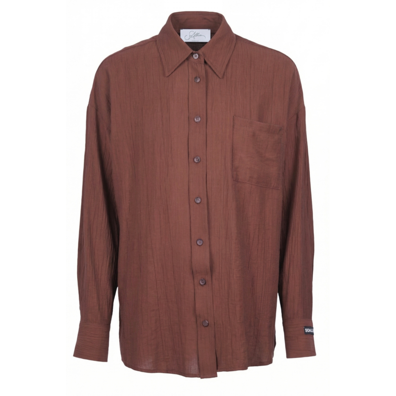 So Allure - Hemd - 470011 - Schokolade