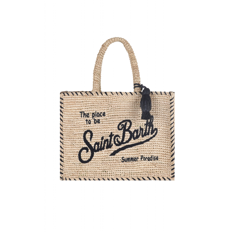mc2 Saint Barth - Mittlere Tasche - 471016 - Beige/Nero