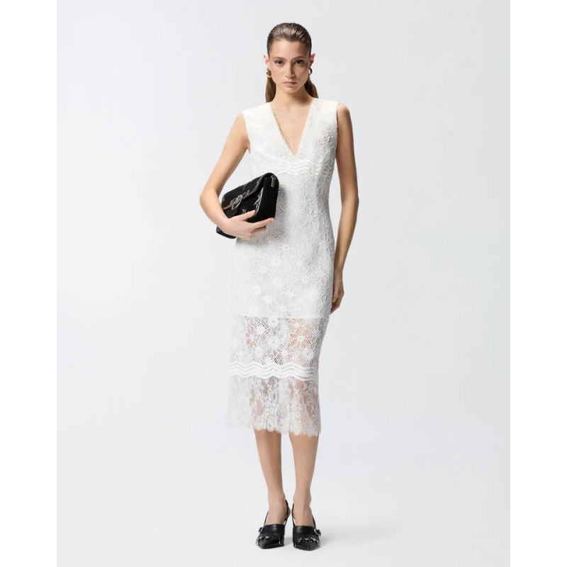 Pinko audrey Kleid Spitze Rebrot ss26