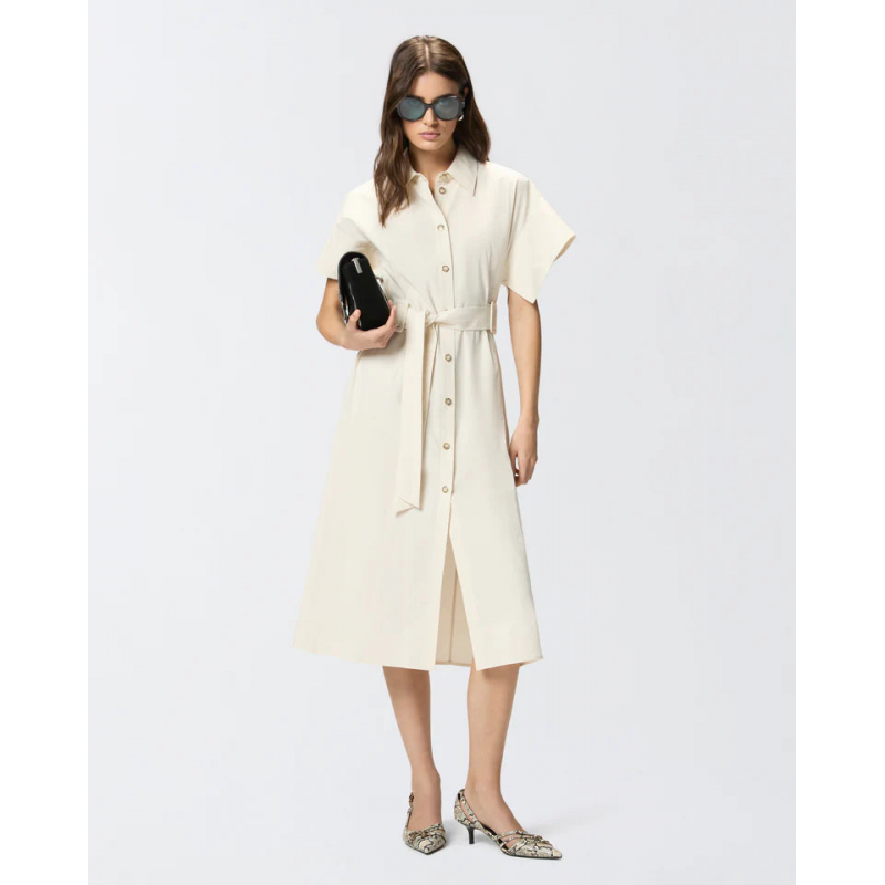 Pinko Alesha Kleid Baumwolle Flussigkeit ss26