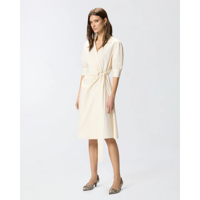 Pinko aline kleid komfort poplin ss26
