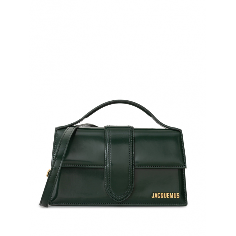 Le Grand Child Handtasche aus grunem Leder Jacquemus