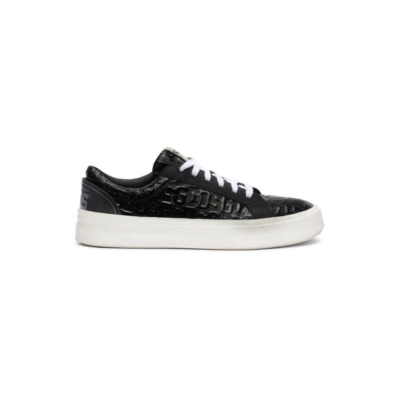 Gcds PATENT MONOGRAMM BUCKET SNEAKERS