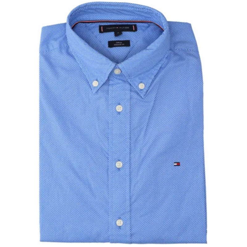 Tommy Hilfiger FLEX POPLIN FAKE SOLID RF SHIRT