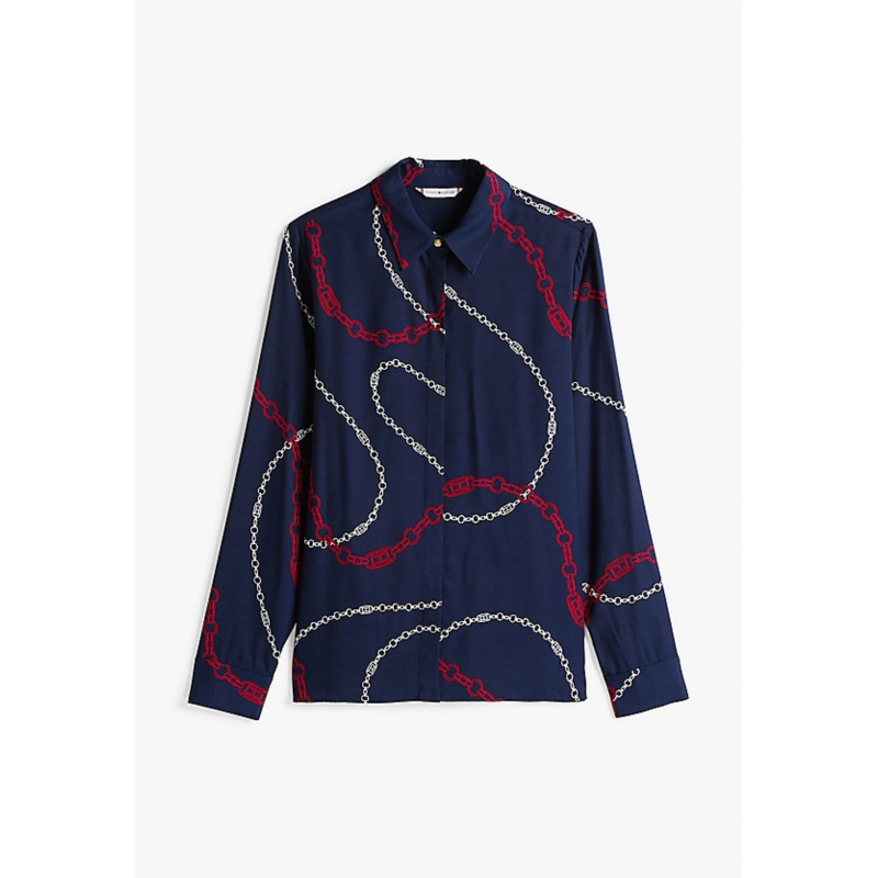 Tommy Hilfiger SOFT VISCOS REGULAR LS SHIRT