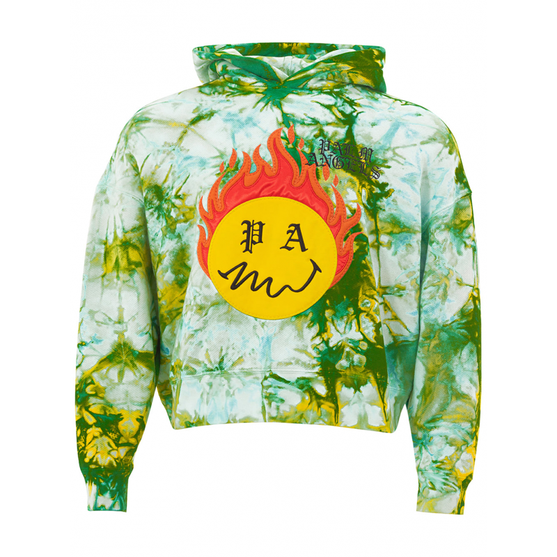 Hoodie Tye und Dye Palm Angels