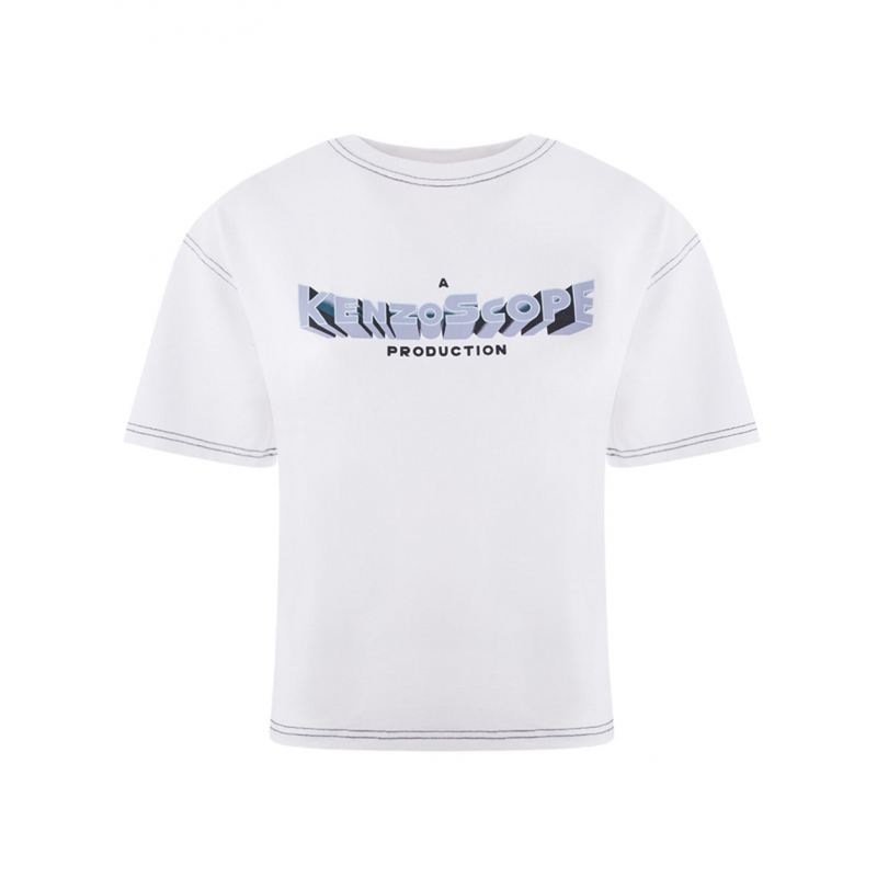 T-Shirt aus weiBer Baumwolle Kenzo