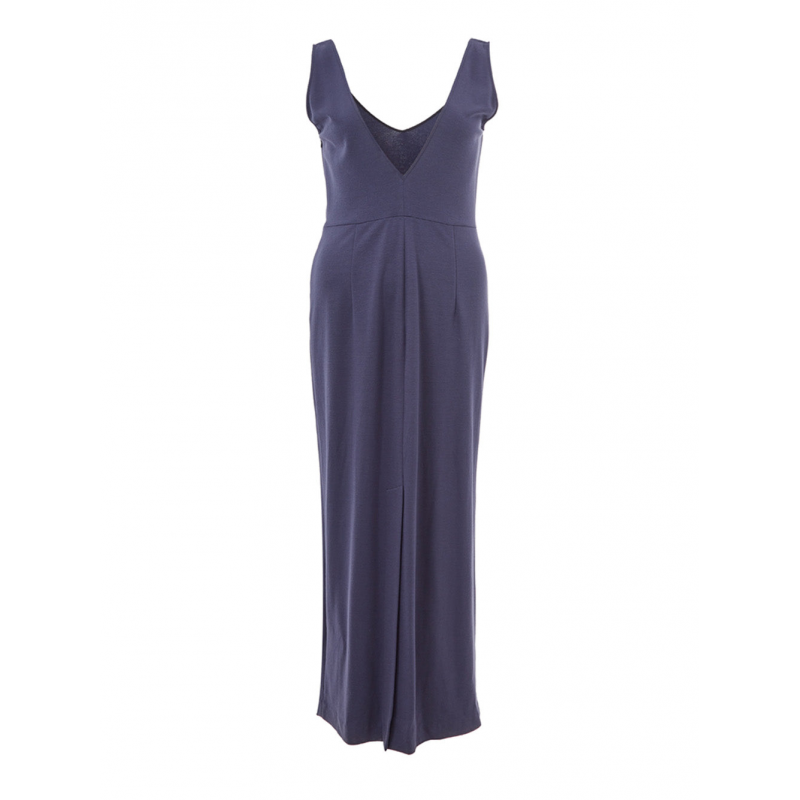 Langes Kleid mit Riemen