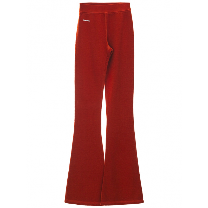 Flared Sweatshirthose mit hoher Taille Dsquared2