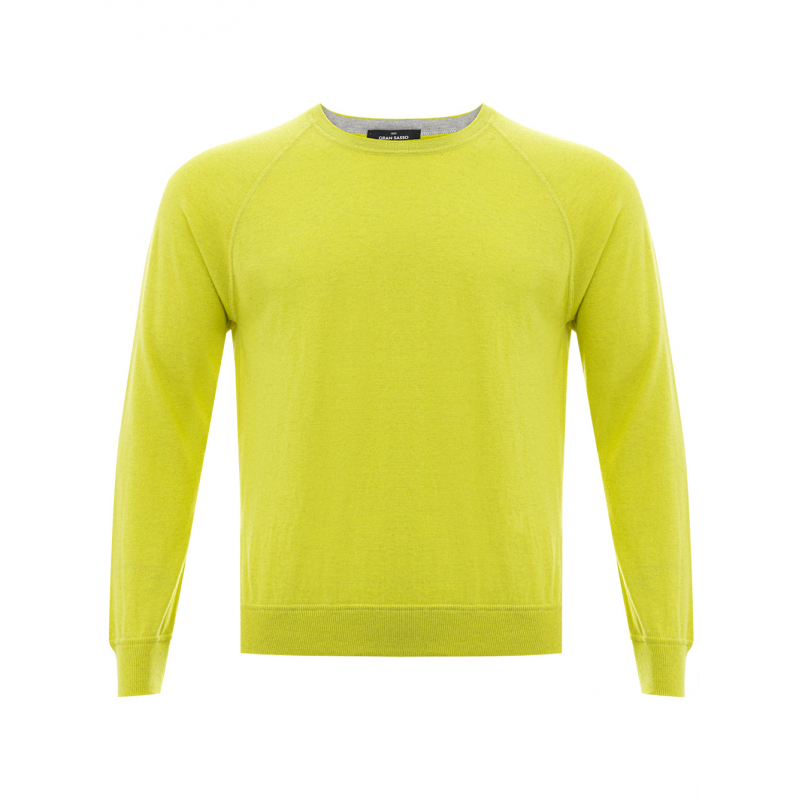 Halsausschnitt Baumwolle/Cashmere Gran Sasso