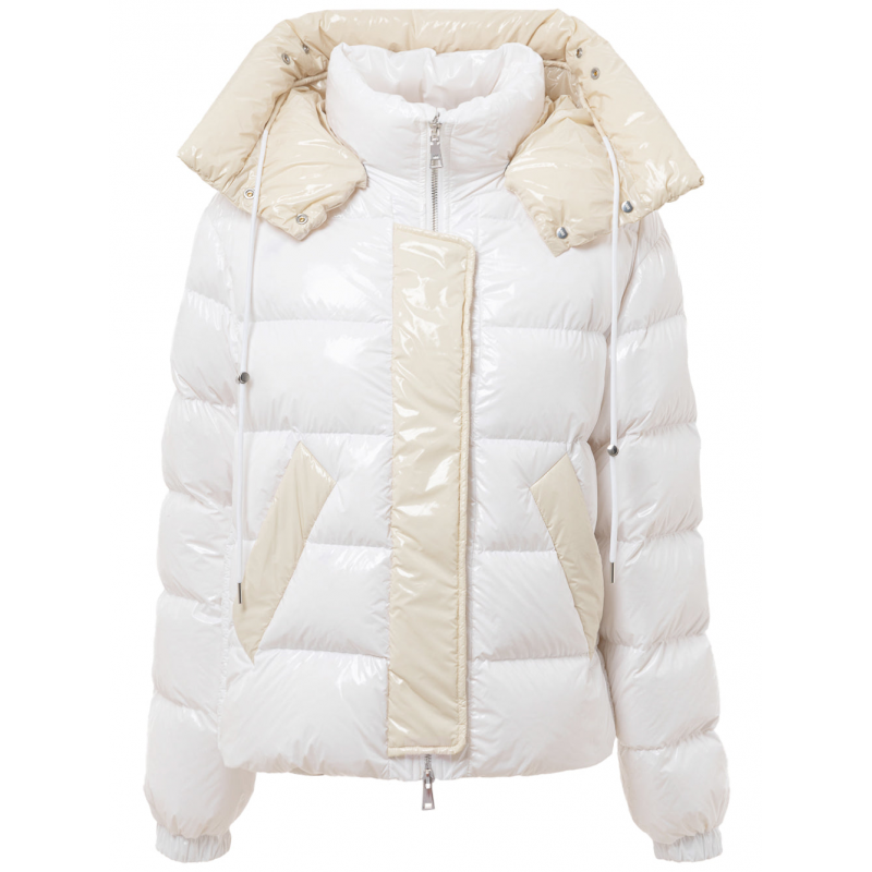 Untere Jacke mit abnehmbarer Kapuze Add