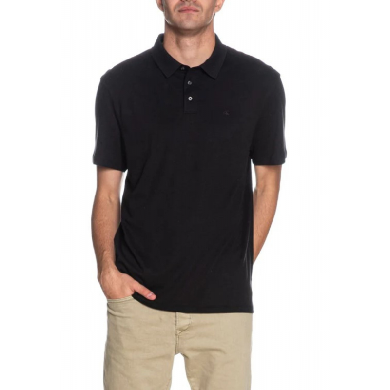 Calvin Klein POLO SS SUPIMA CHEST EMB POLO