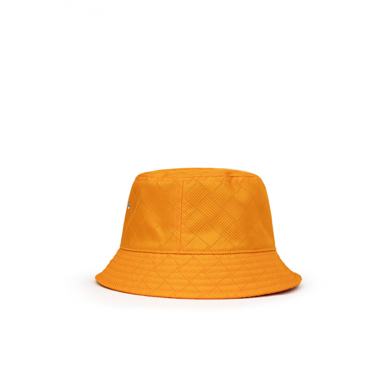 Cloche Fishing Hat Orange Bottega Veneta