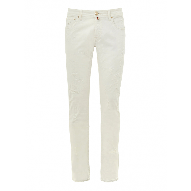 Jeans Nick White Slim Fit Jacob Cohen